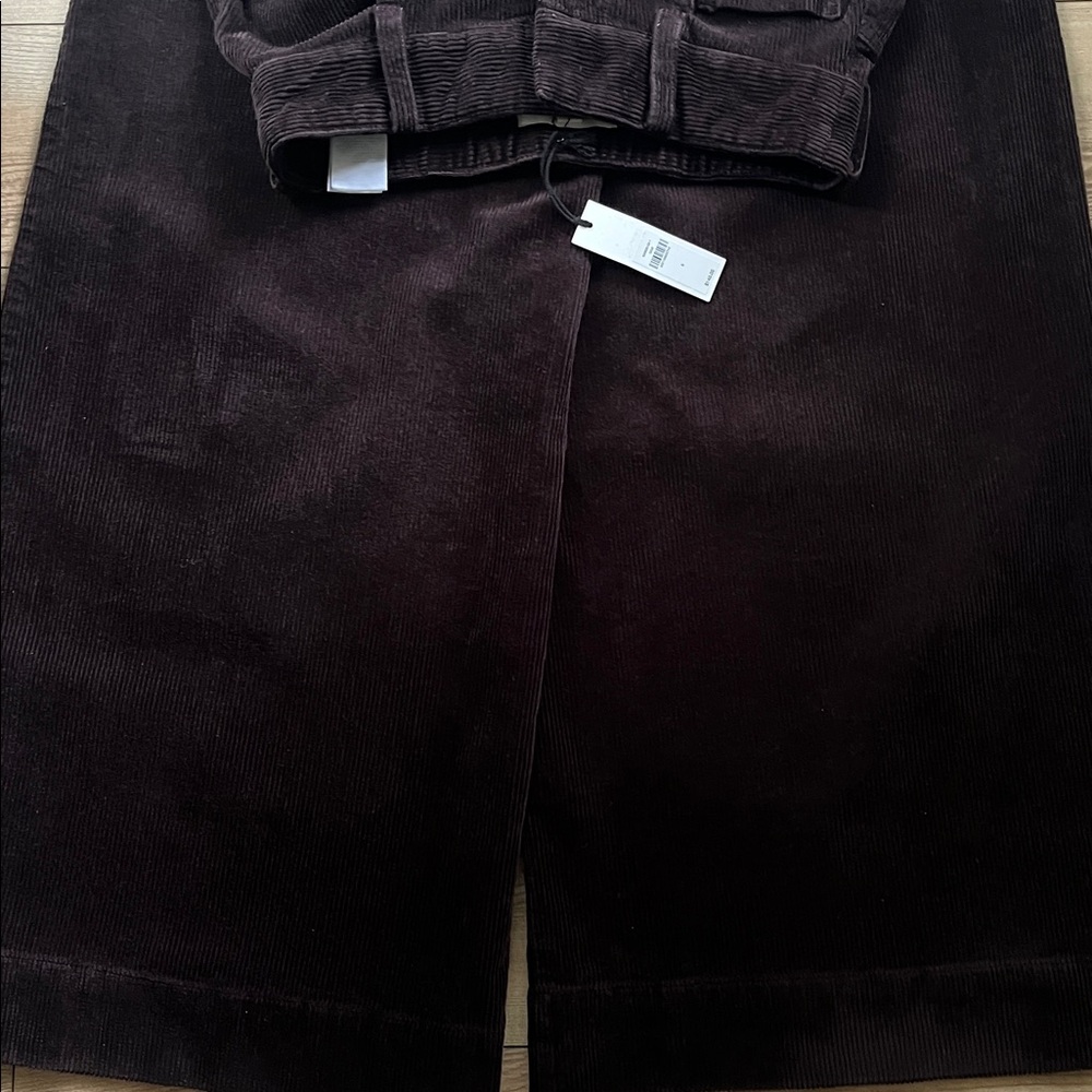 Banana Republic Wide Leg Corduroy Pants sz 0 - Picture 6 of 15
